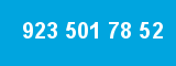 923 501 78 52